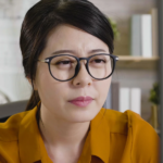 Women struggling to see